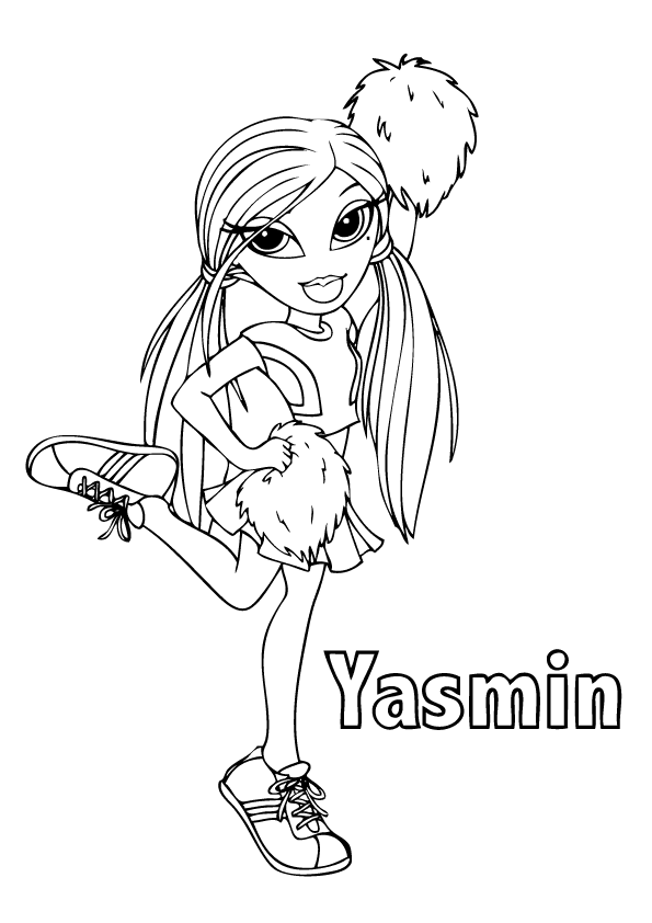 Yasmin Pom-pom girls de Cheerleading