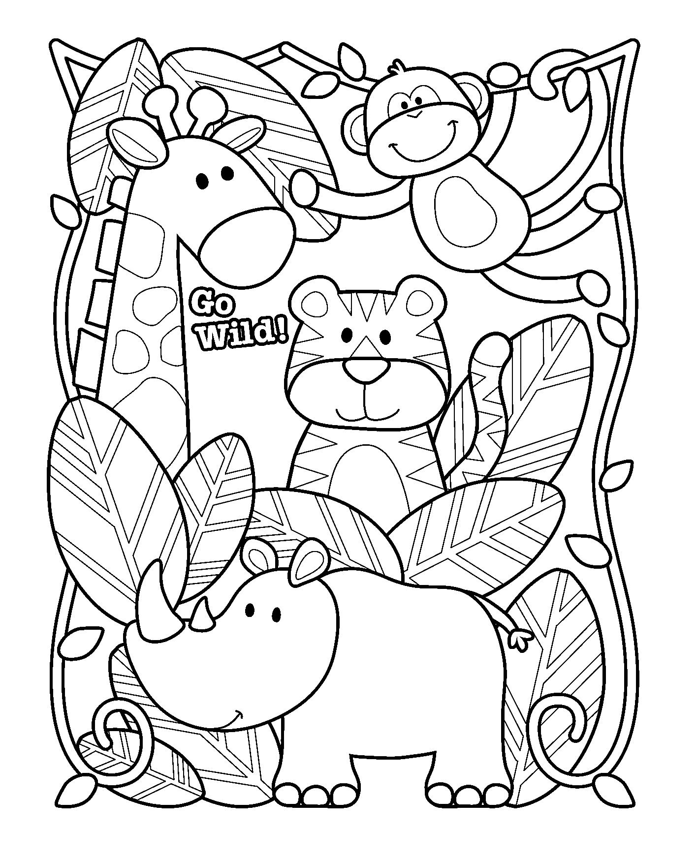 10 Free Animal Coloring Pages to Unleash Your Inner Artist