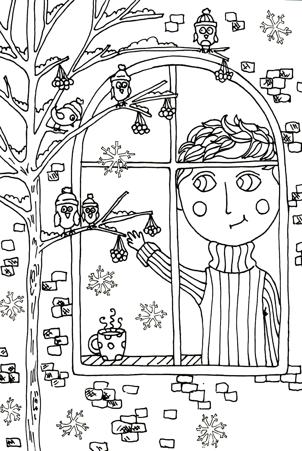 Peter Boy in November Coloring Pages