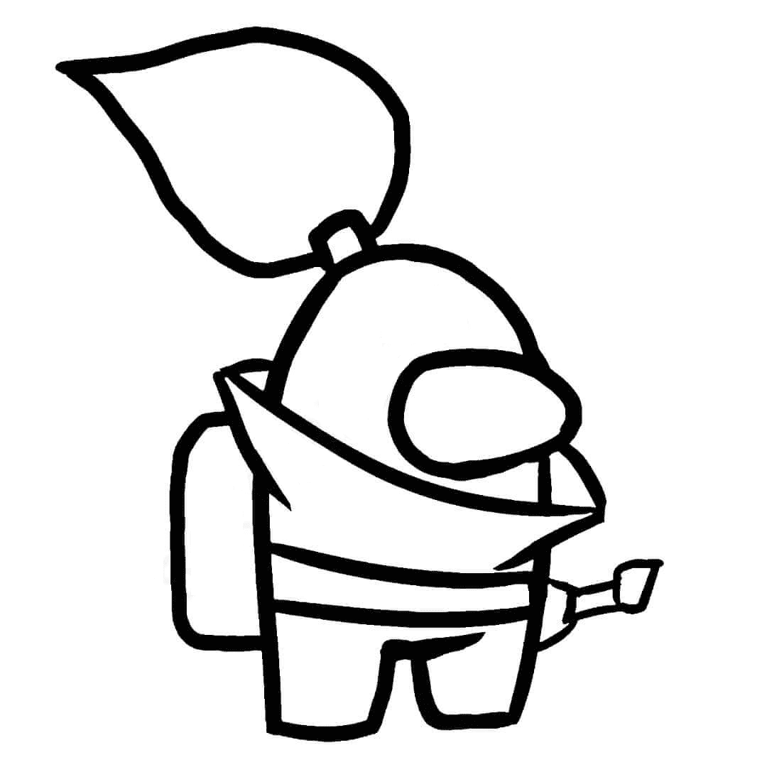 Among Us Yasuo Coloring Pages