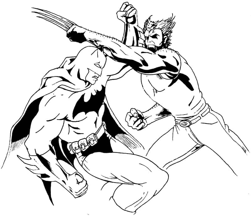 Batman vs Wolverine de Wolverine