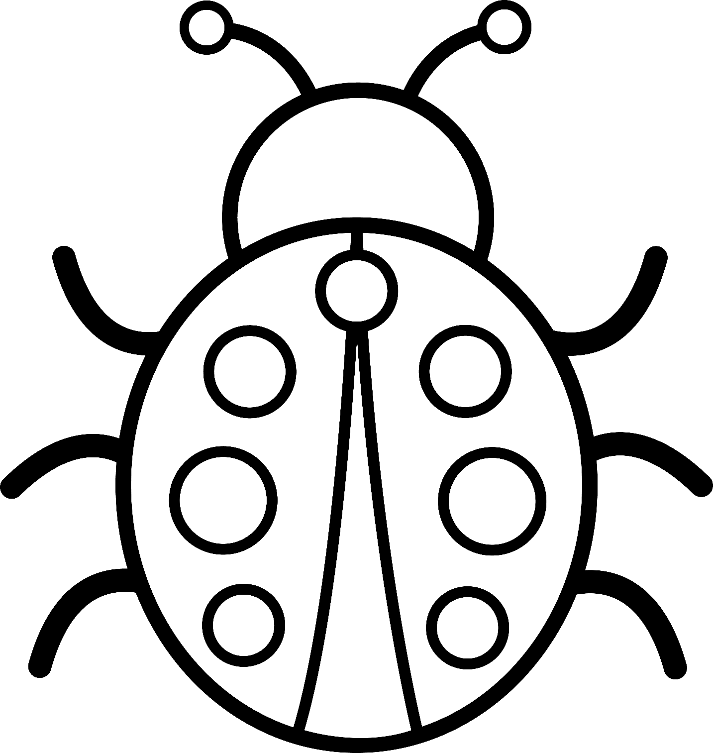 Bug to Print Coloring Pages
