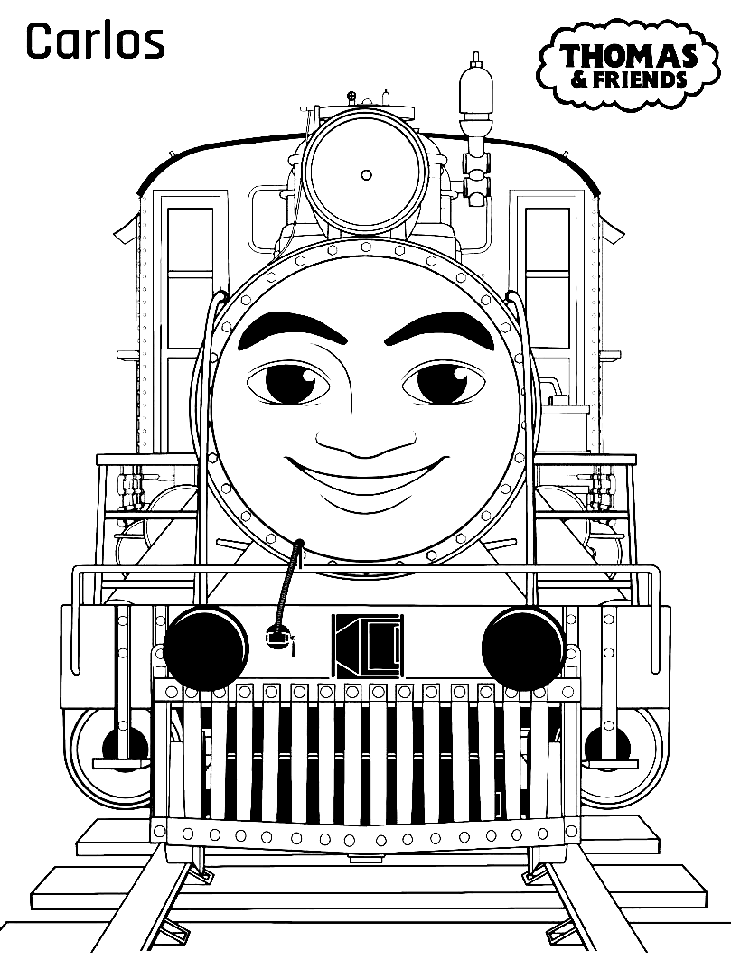 Carlos Coloring Pages
