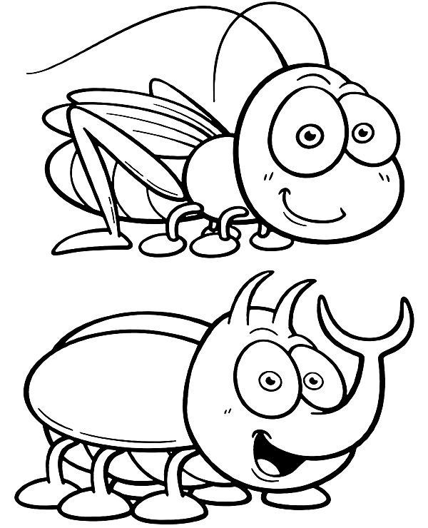 Süße Käfer von Bugs