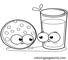 Desserts Coloring Pages