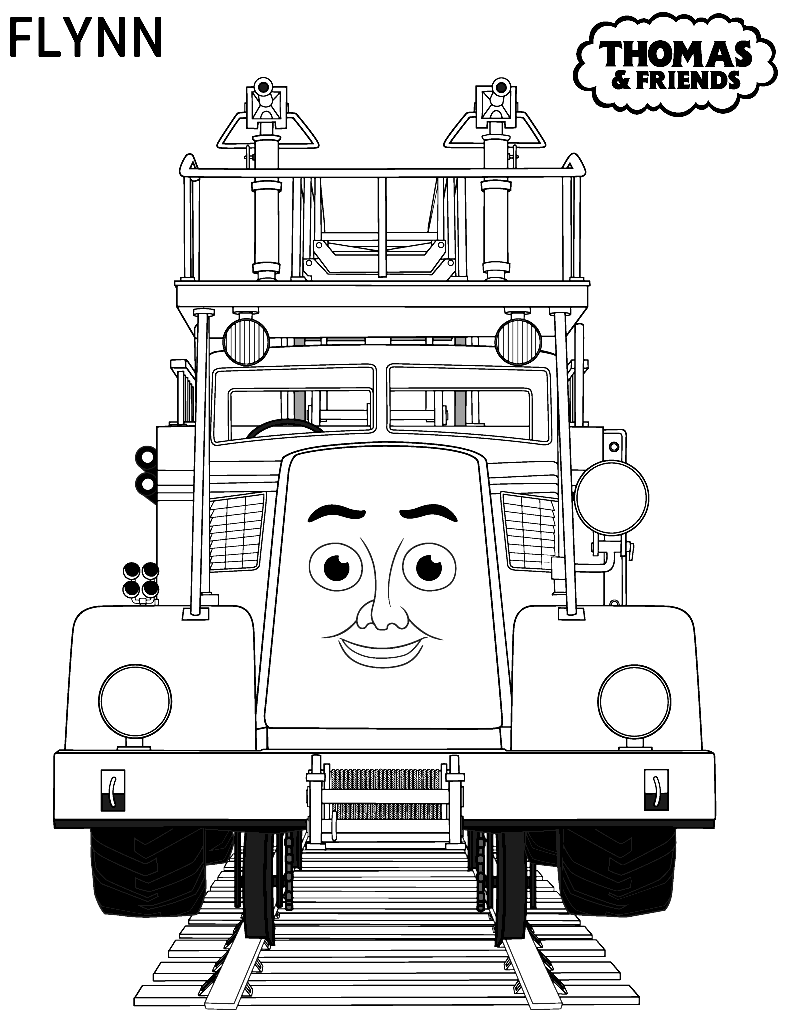 Flynn Coloring Page