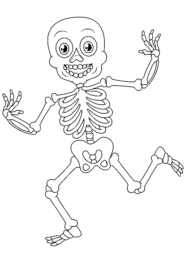 Веселый скелет из Skeleton