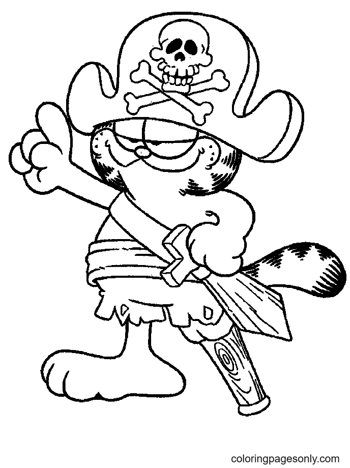Piratas de Garfield de Garfield