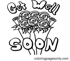Get Well Soon Coloriages