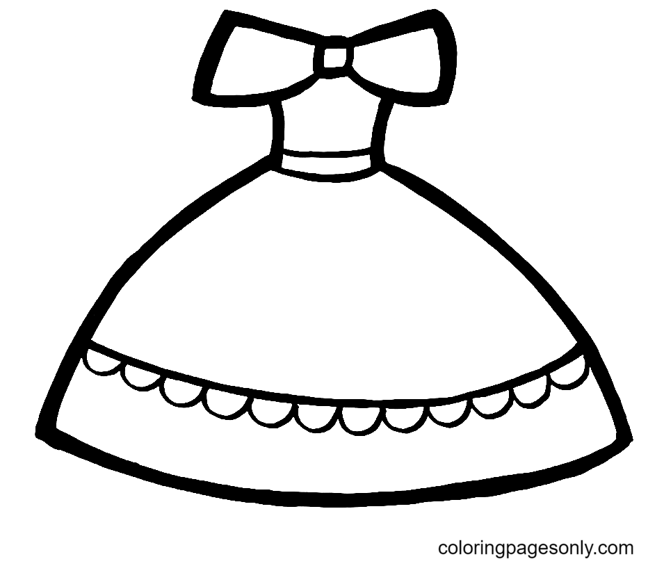 فستان الأميرة اللامع من Dress