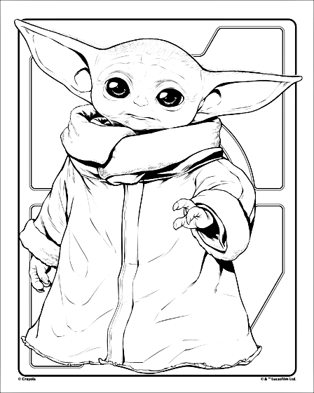 Grogu Baby Yoda from Baby Yoda