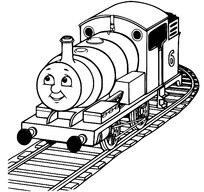 Buon treno Percy da Thomas and Friends