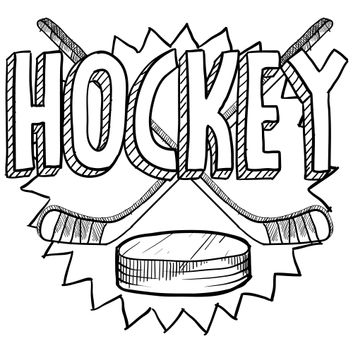 Hockey van hockey