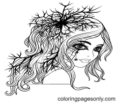 Horror Coloring Pages