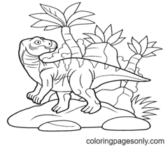 Iguanodon Coloring Pages