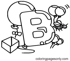 Letter F Coloring Pages - Free Printable Coloring Pages