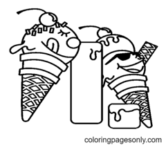 Letter I Coloring Pages