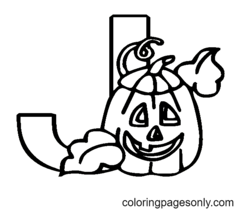 Letter J Coloring Pages