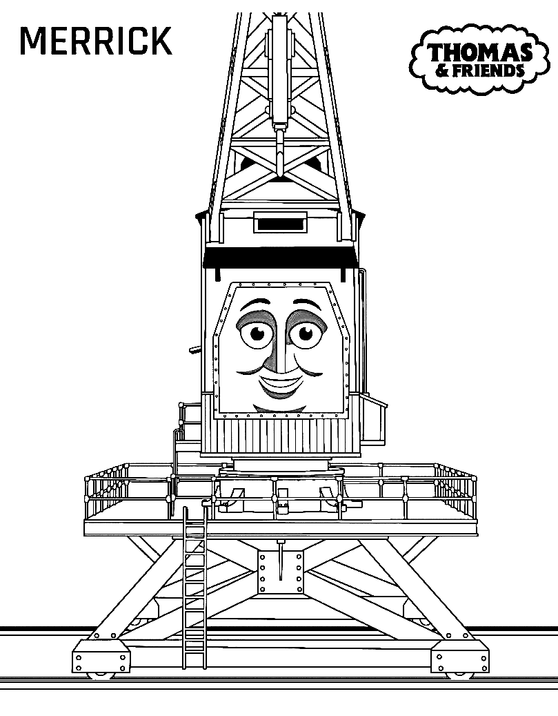 Merrick Coloring Page