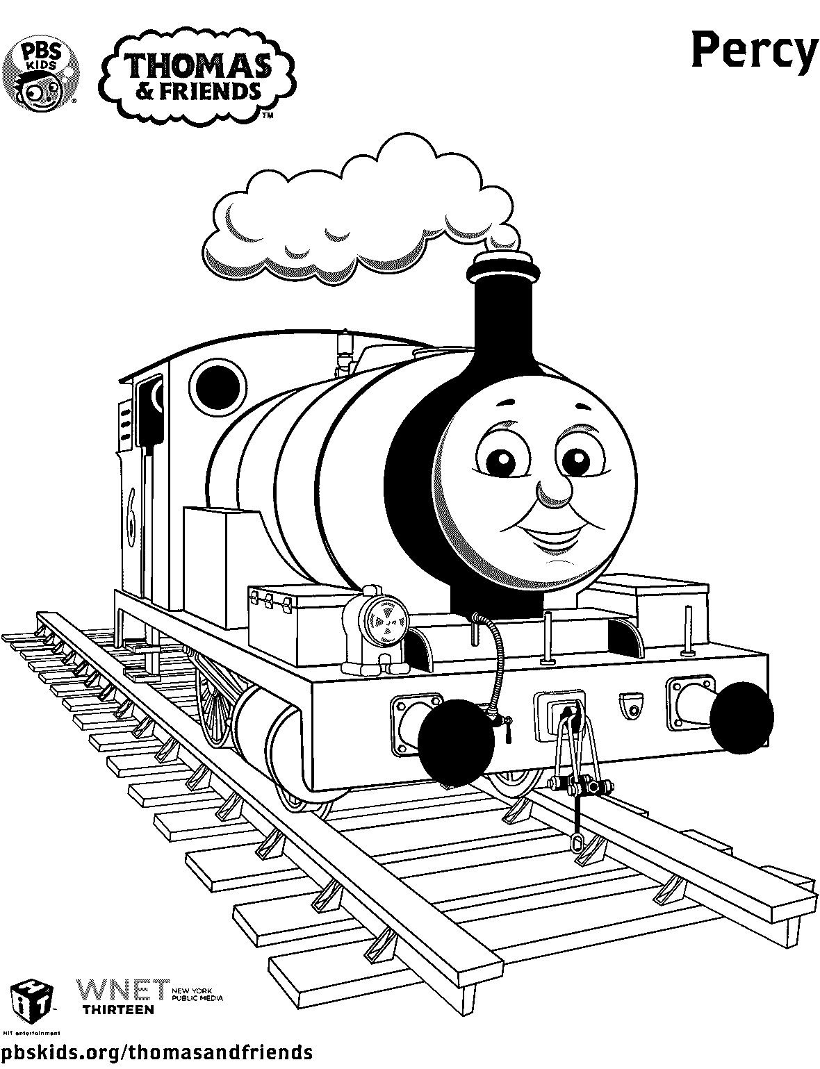 Percy Coloring Page