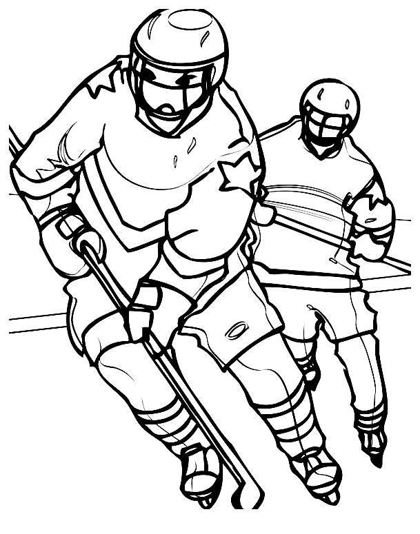 Hockey aus Hockey spielen