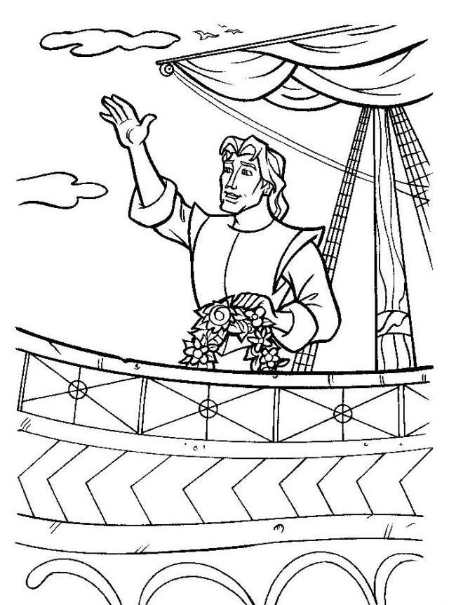Pocahontas John Smith Come Back Coloring Pages