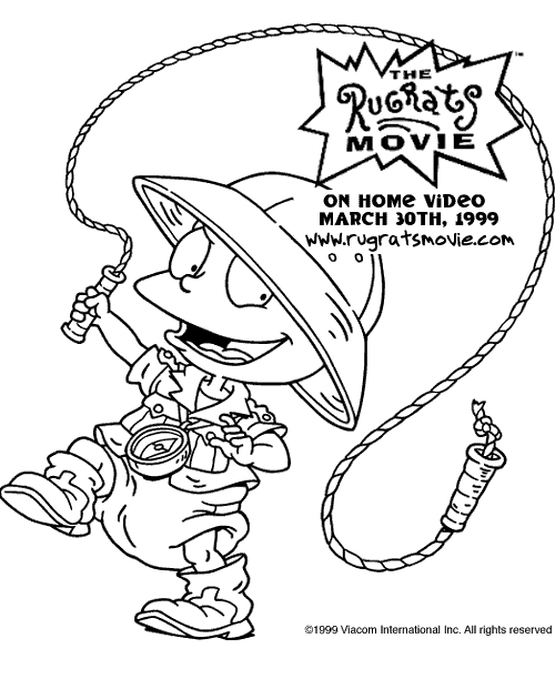 Rugrats Tommy Coloring Page
