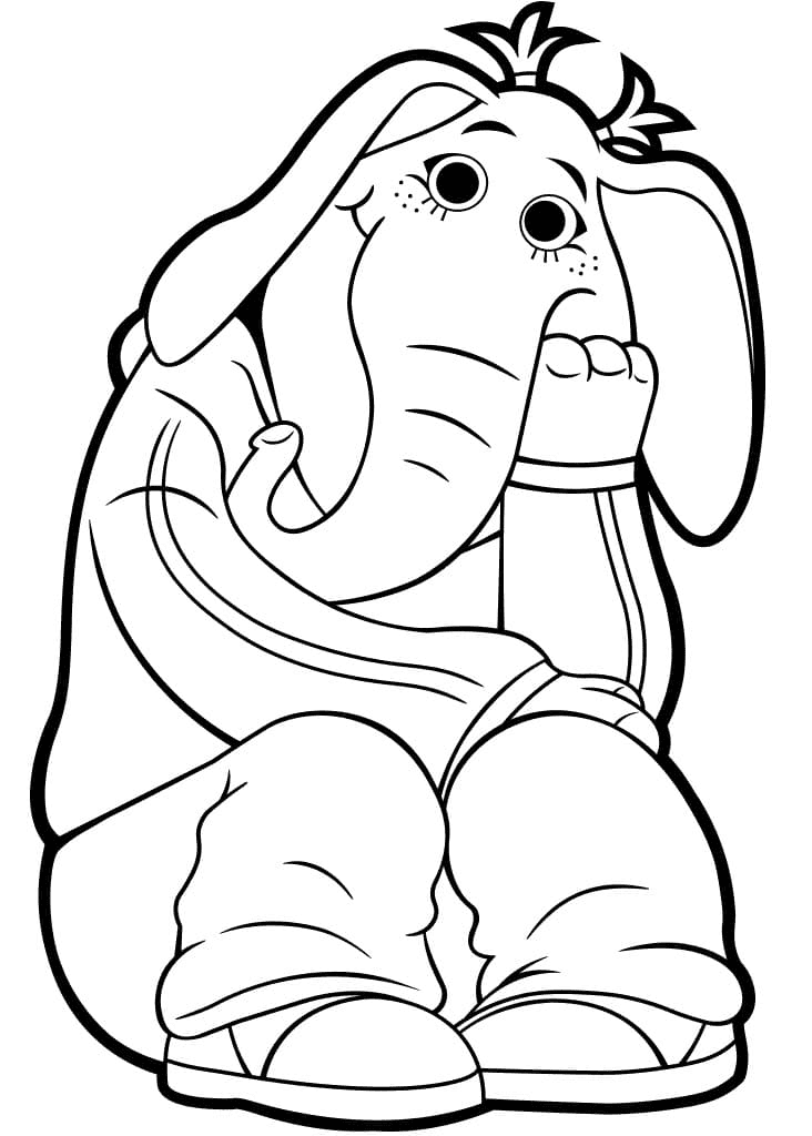 Sing 2 Meena Coloring Pages