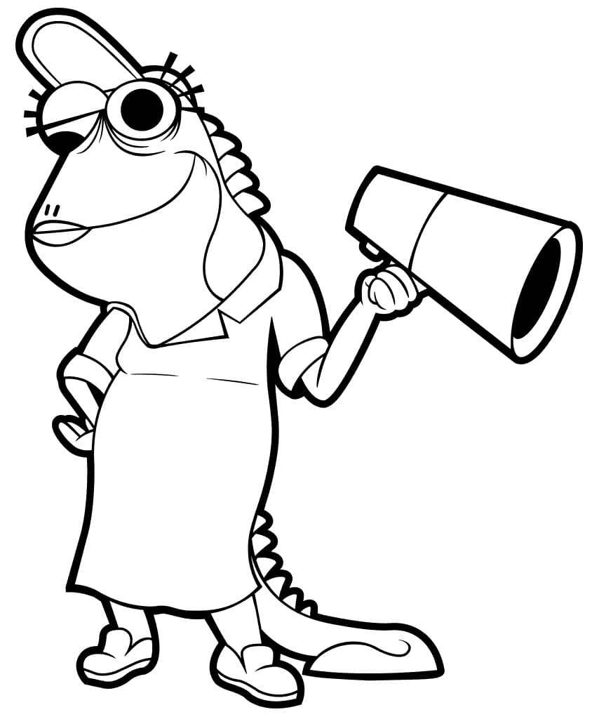 Sing 2 Miss Crawly Coloring Pages