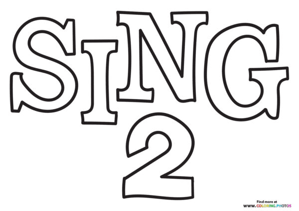 Sing 的 Sing 2 徽标