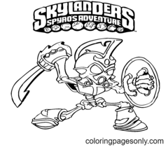 Skylanders Coloring Pages
