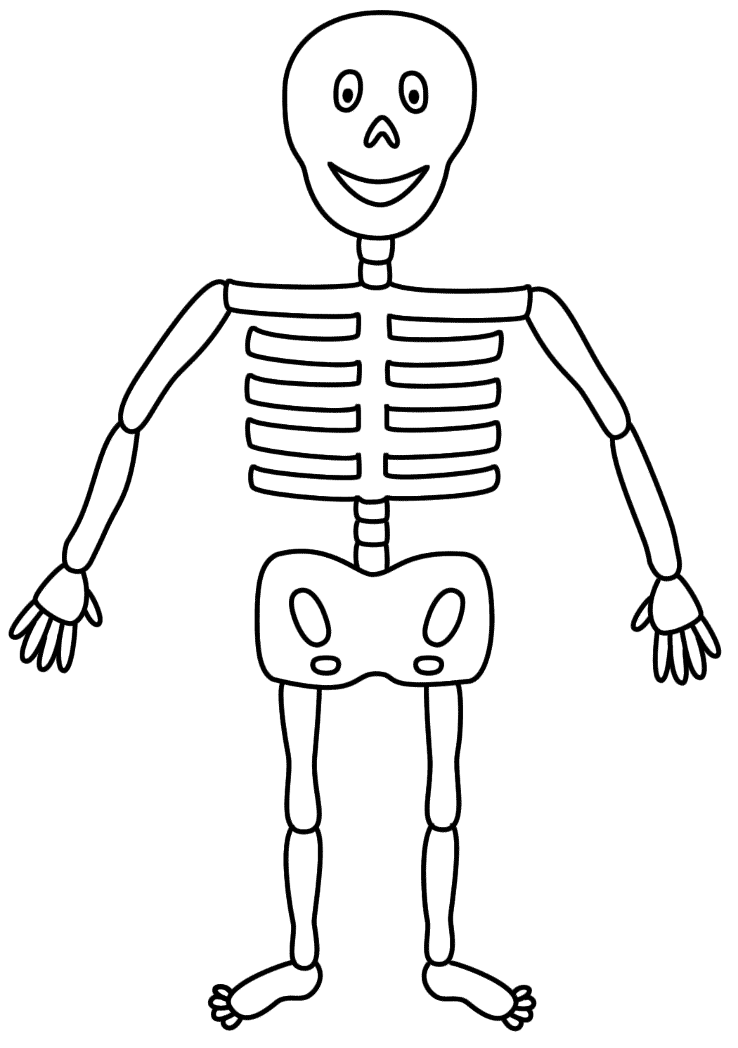 Smiling Skeleton from Skeleton