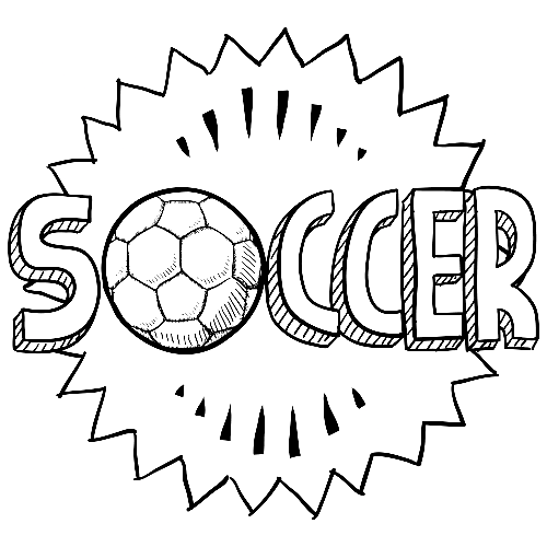 Soccer Sports Coloring Pages