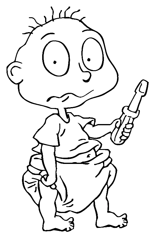 Tommy Coloring Page