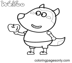 Coloriages Wolfoo
