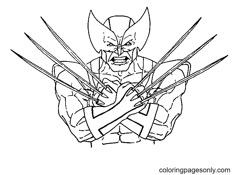 wolverine free coloring pages wolverine coloring pages coloring pages for kids and adults
