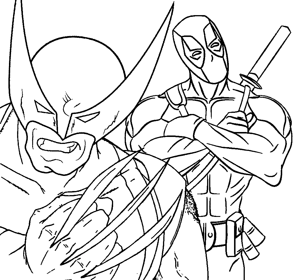 Wolverine e Deadpool da Wolverine