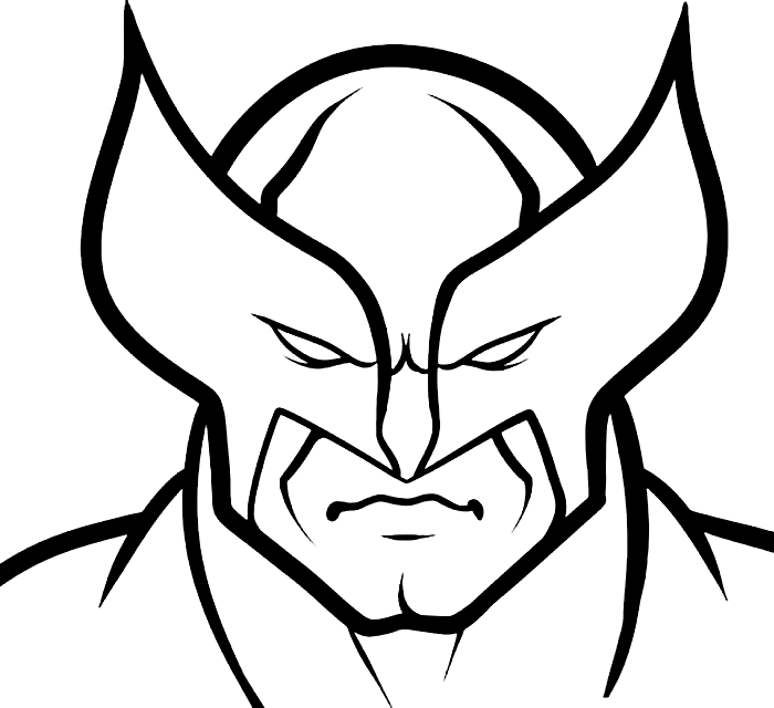 Wolverine-gezicht van Wolverine