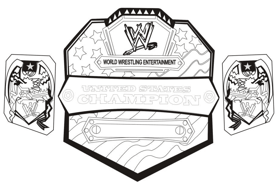 Пояс чемпиона Wwe World Wrestling от WWE