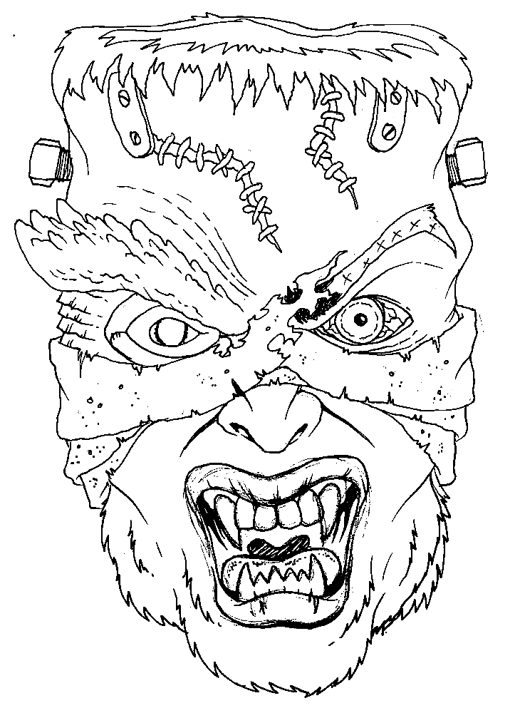 Zombie Head from Horror