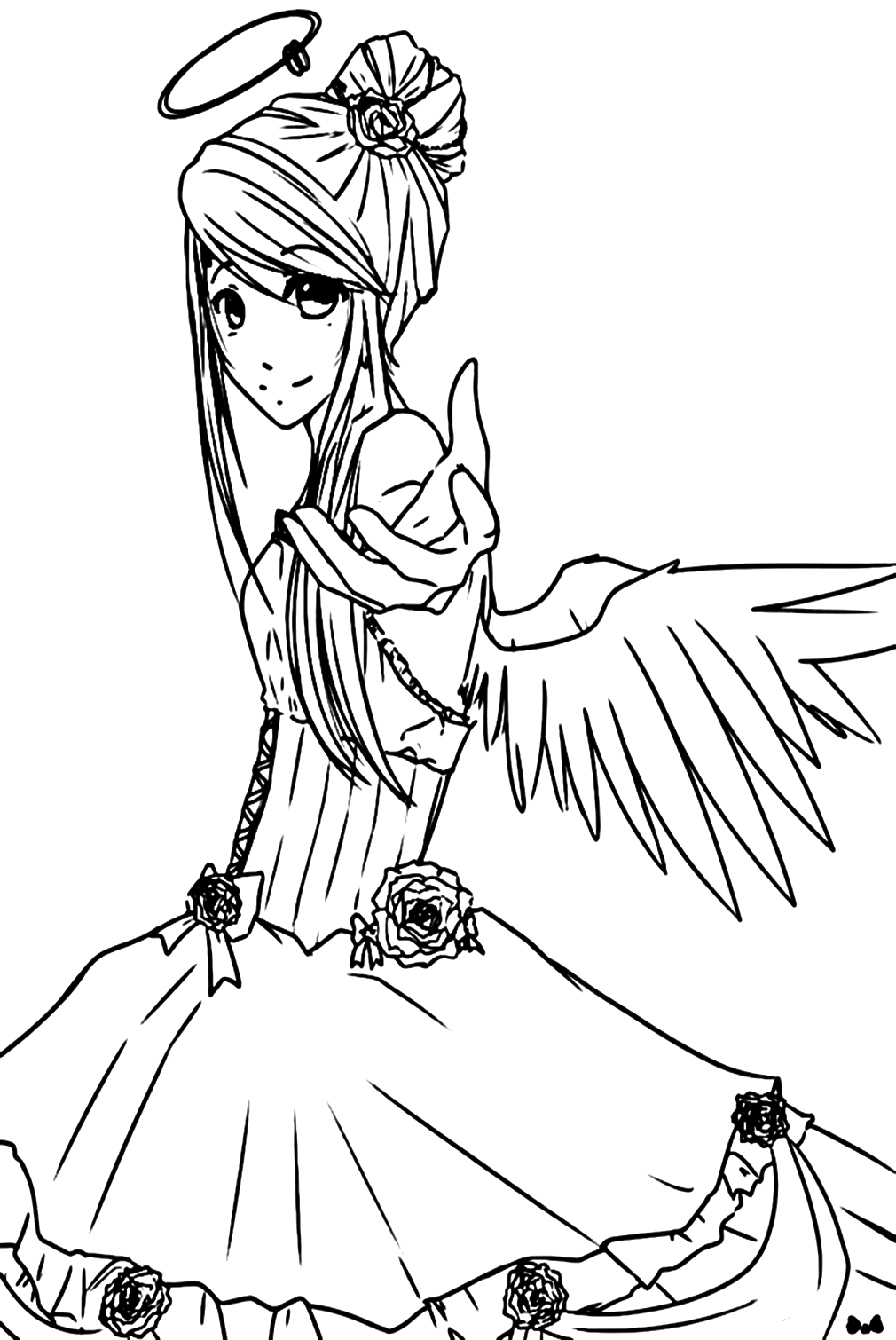 Anime Angel from Angel