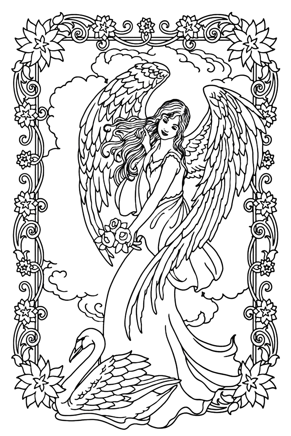 Arte de Anjo de Anjo