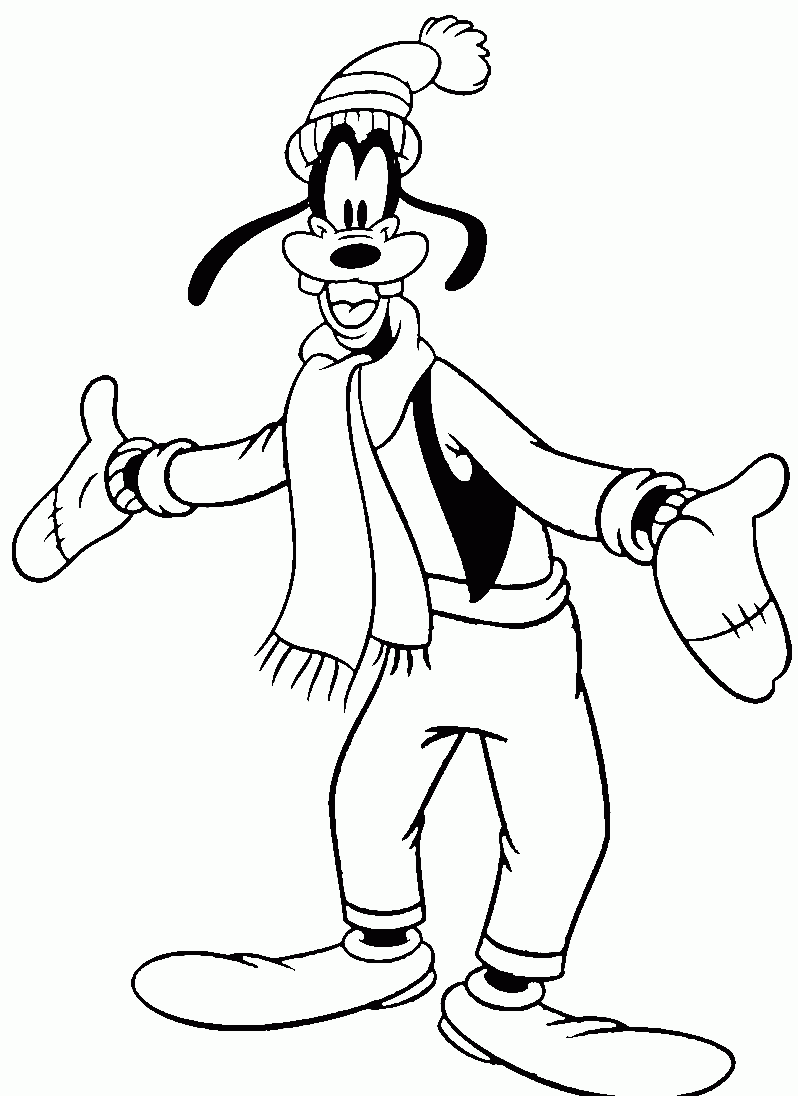Goofy Cartoon Coloring Pages - Goofy Coloring Pages - Coloring Pages For  Kids And Adults