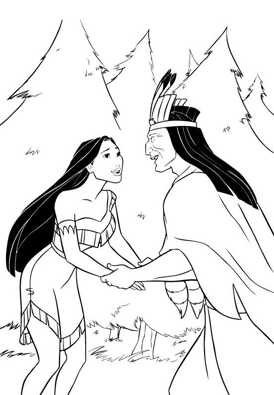 Pocahontas Disneyprinses van Pocahontas
