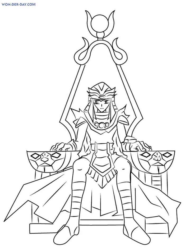 Abidos the Third Coloring Page