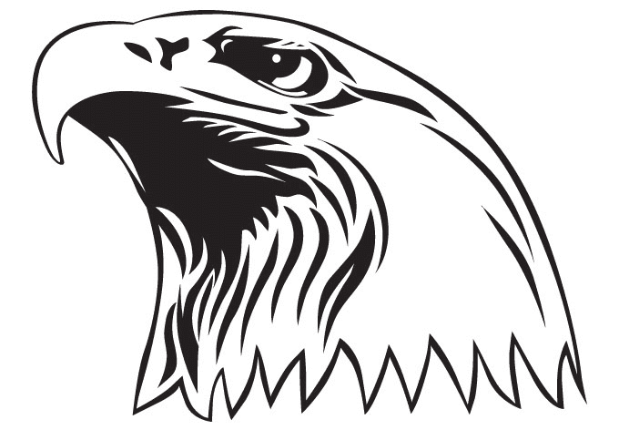 Bald Eagle Head Coloring Pages
