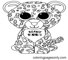 Beanie Boos Para Colorear