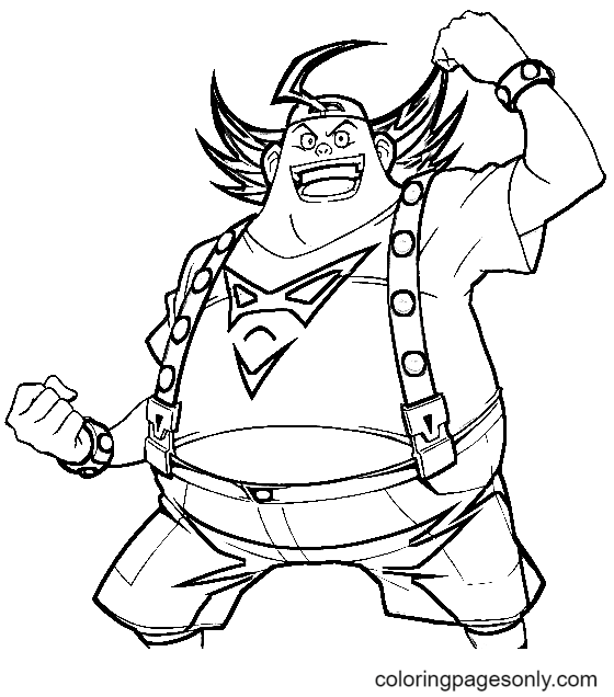 Bronk Stone Coloring Page