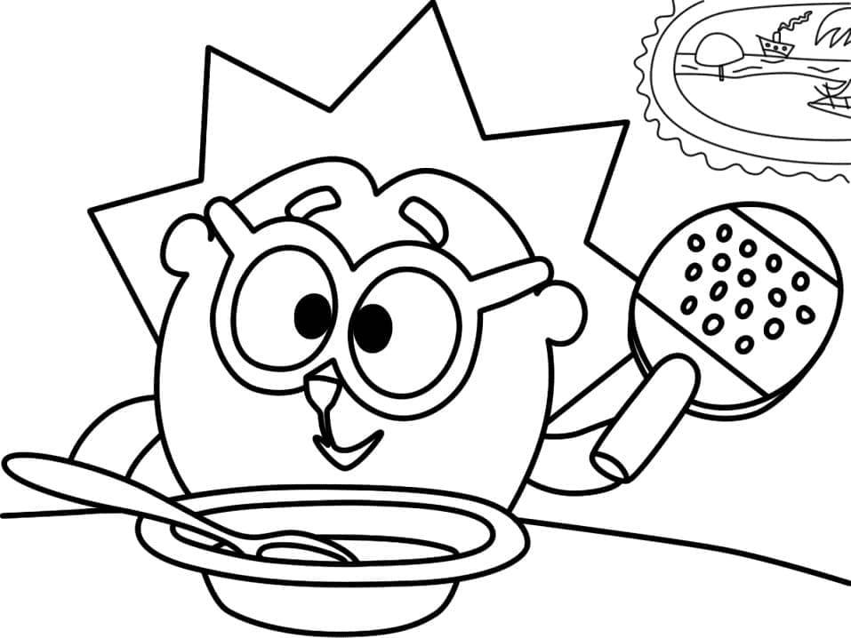 Chikoriki Coloring Pages