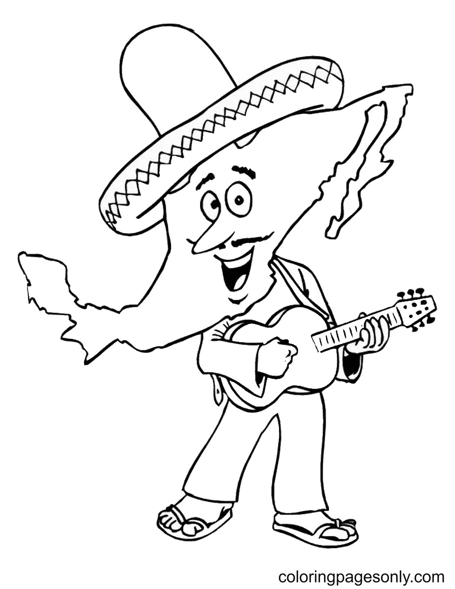Cinco de Mayo to Download Coloring Pages